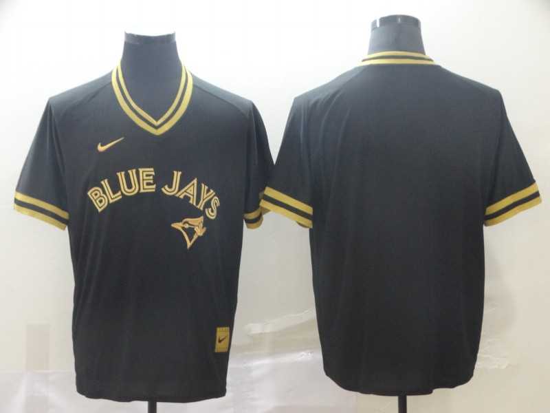 Blue Jays Blank Black Gold Nike Cooperstown Collection Legend V Neck Jersey (1),We sell and wholesale Blue Jays Blank Black Gold Nike Cooperstown Collection Legend V Neck Jersey (1) on line form chian!